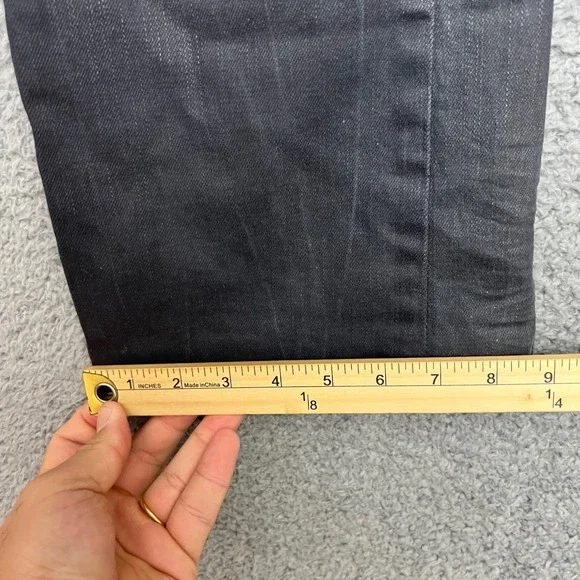 Buffalo David Bitton Jeans Mens 36x30 Gray Denim Straight Casual Office - Picture 6 of 9